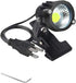 Outdoor 1pc 5W COB LED Clip on Light, IP65 Waterproof Adjustable Desk Stand COB Spotlights with Clip and US Plug for Flag Coffee Shop (Cool White)...