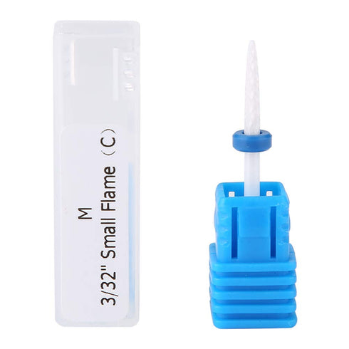 Ceramic Nail Drill Bits, Manicure Drill Bits, Ceramic Burr Podiatry Thick Nails, Ceramic Burr Podiatry, Grinding Head for Manicure Pedicure Cuticl...