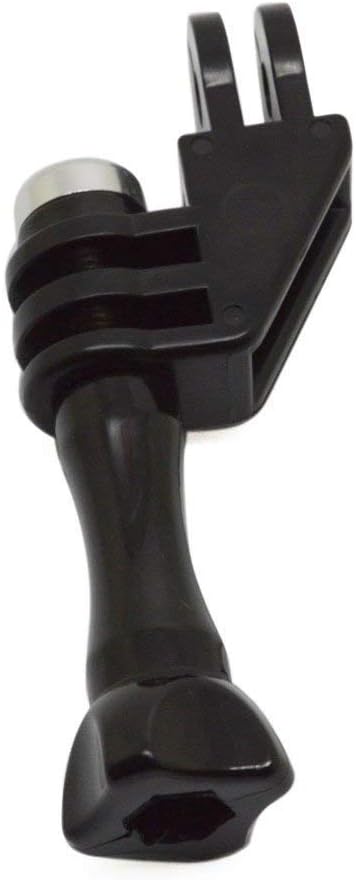 Enhanced 90 Degree Direction Adapter Elbow Mount for Gopro Hero 12/11/10/9/8/7/6/5 Black, DJI Osmo Action and Other Action Camera - Flexible Camer...