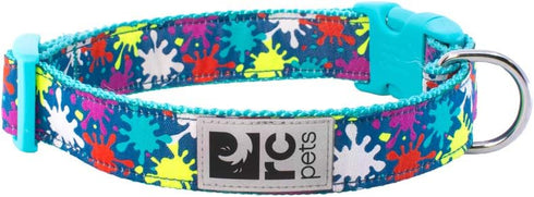 RC Pets 3/4" Adjustable Dog Clip Collar, Small, Splatter...
