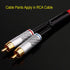 Cable Pants, Speaker Wire Pants (?13mm-2x4.3mm/ 0.511"- 2X 0.168) Dressing Up Or Protecting Your Speaker Cables, Audio Subwoofer DIY Accessories.....