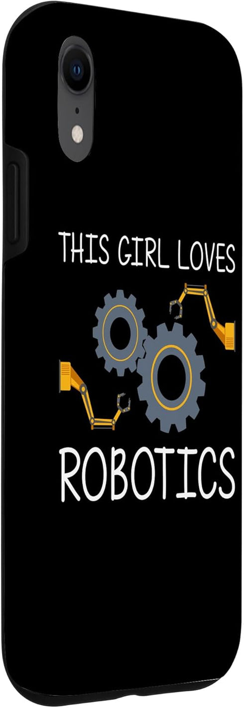 iPhone XR Funny Robotics For Girls Kid Robots Engineering Robot Lovers Case...