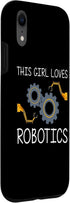 iPhone XR Funny Robotics For Girls Kid Robots Engineering Robot Lovers Case...