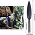 Willow Leaf-Shaped Garden Trowel Tool 12-inch Hand Shovel High-Carbon Steel Material One-Piece Forged Heavy Duty Manual Tool Potting Digging Trans...