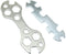 2pcs Steel Galvanized Multi-hole Bicycle Cycle Mountain Bike Wrench Portable Multi-functional Bike Repair Tool...