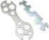2pcs Steel Galvanized Multi-hole Bicycle Cycle Mountain Bike Wrench Portable Multi-functional Bike Repair Tool...