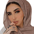ZAFA Women Soft Chiffon Rhinestone Long Scarf Shawl Fashion Muslim Hijab Head Wrap Scarves...