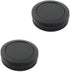 2 Pack Rear Lens Cap and Camera Body Cap Cover Kit for Canon EOS R50 R10 R8 R7 R6 R6 Mark II R5C R5 R3 RP R Ra RF Mount mirrorless Cameras...