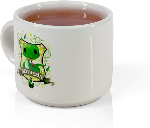 Harry Potter Slytherin Mini Mug | Small Collectible House Mug With A Cute Art Style | Perfect For Any Harry Potter Collection | 2 Inches Tall...