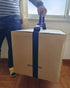 Box Carrying Strap with Handle,Adjustable Belt, Heavy Duty Ordinary Luggage Lashing Strap Holder, for Safe Moving and Lifting and Carrying of Heav...