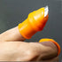 Fruit and Vegetable Picking Potted Plants Trim Silicone Thumb Knife Set Picking Portable Knife Garden Tools (1)...