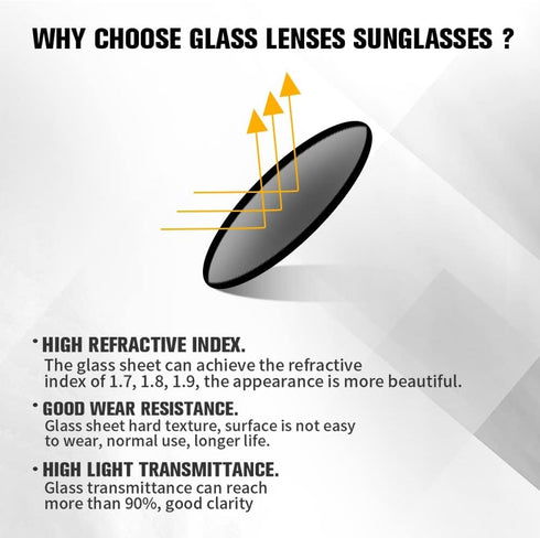Pro Acme Double Bridge Round Sunglasses for Women Men 100% Crystal Real Glass Lens Retro UV400 Protection...