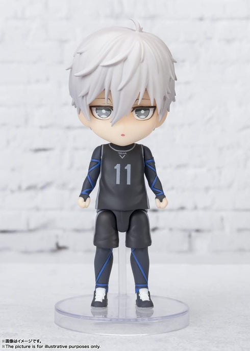 TAMASHII NATIONS - Blue Lock - Seishiro Nagi, Bandai Spirits Figuarts mini Action Figure...
