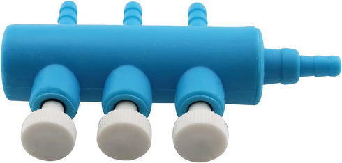 Air Manifold 8mm to 4mm 3 Way Outlet Air Flow Distributor Aquarium Air Pump Hose Splitters Oxygen Pipe Hose Distributors Fish Tank Splitter Lever ...