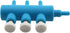 Air Manifold 8mm to 4mm 3 Way Outlet Air Flow Distributor Aquarium Air Pump Hose Splitters Oxygen Pipe Hose Distributors Fish Tank Splitter Lever ...
