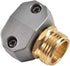Zinc and Brass Male Clamp Coupling,Fits 3/4" or 5/8" Garden Hose Repair Fitting...
