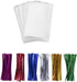 600ct Lollipop Cake Pop Kit Including 200 Lollipop Sticks, 200 Lollipop Bags and 200 Twist Ties, Candy Wrappers Accessories Set...