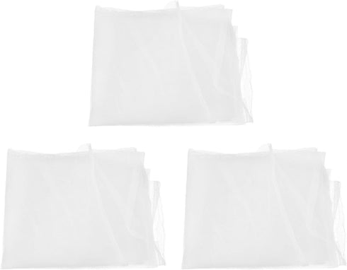 Wakauto Felting Pad 3pcs White Wet Net Felting Handmade DIY Nylon Mesh Cloth Felt Needle Netting Felting Tool for Home Handwork Crafts Materials F...