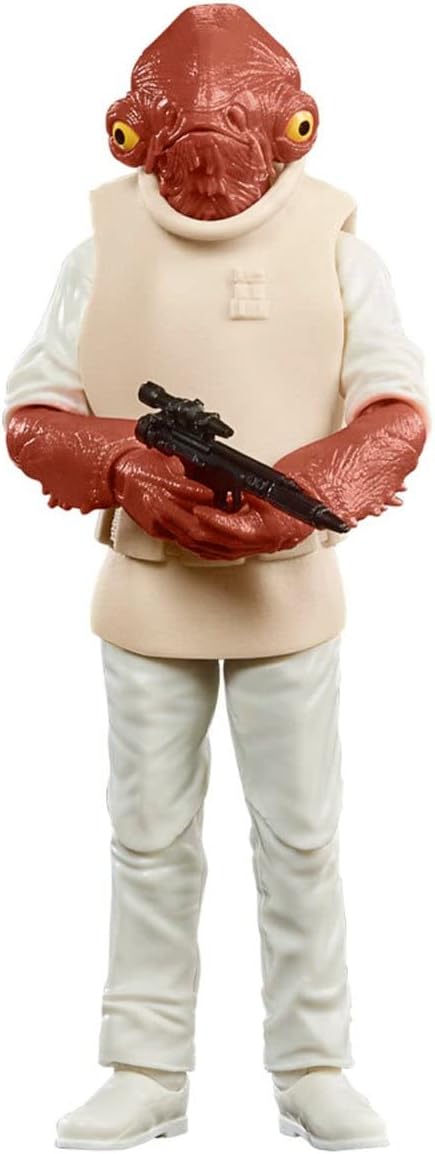 Star Wars The Black Series Admiral Ackbar, 40th Anniversary Return of The Jedi 6-Inch Collectible Action Figure, Ages 4 and Up (F5539)...