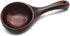 8 Inch Multipurpose Wooden Scoop Spoon Ladle With Short Handle Dark Brown Wood...