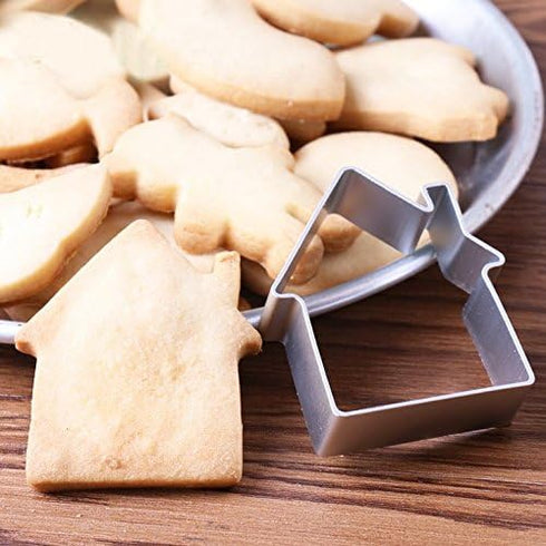 3.5 inch House Biscuit Cookie Cutter - Stainless Steel...