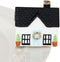 Nora Fleming Hand-Painted Mini: Home, Sweet Home! (House) A289...