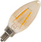 TCP 07168-4.5 watt 120 volt B11 Candelabra Screw Base 2200K Dimmable LED Filament (LFB11C4022AD)...