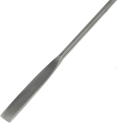 Maxmoral Stainless Steel Lab Laboratory Mini Double-Ended Spatula Semi-Micro Shovel Tapered Arrow End Flat Ends 50 mm X 9 mm...