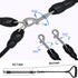 Heavy Duty 3 Dog Leash,3 Way Dog Leash No Tangle,Detachable 360° Swivel Device,Multiple Dog Leash with Padded Handle,for Walking and Training Two/...
