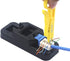 VCE Combo Keystone Punch Down Stand and Mini Wire Stripper Cutter for 90/180 Degree RJ45 Cat5/Cat5E/Cat6/Cat6A RJ11 RJ12 Keystone Jack Modular Cou...