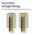 Phone Cable 10 Feet Telephone Line Cord with RJ11 6P4C Connectors for Landline Phone, Fax Machine and Modem, for Both in-Wall and Out-Wall Using, ...