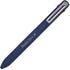 Pentel iZee 4 Colour Ballpoint Pen - Deep Blue, Deep Violet & Sky Blue Barrels - Multi Ink - Pack of 9...