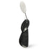RADIUS Toothbrush Big Brush with Replaceable Head, Left Hand, Soft in Black Sparkle, BPA Free and ADA Accepted, Designed to Improve Gum Health and...