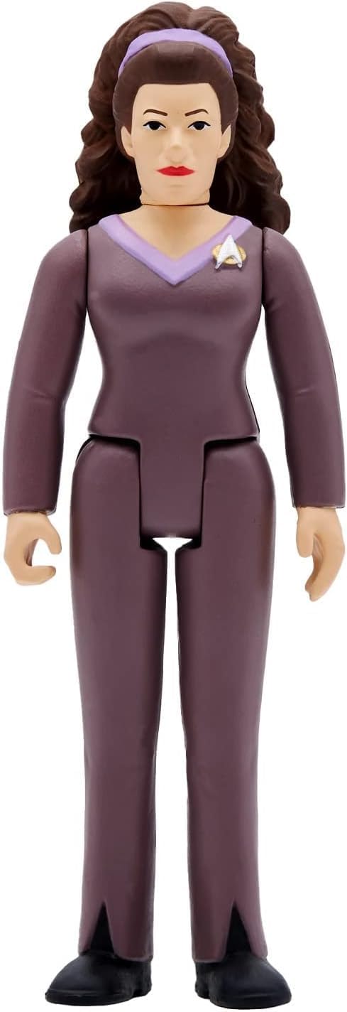 Super7 Star Trek: The Next Generation Counselor TROI - 3.75" Star Trek Action Figure Classic TV Show Collectibles and Retro Toys...
