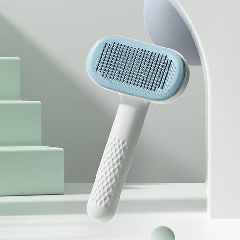 Hesheng Self Cleaning Slicker Brush,Pet Grooming Brushes For Long Short Haired Dogs Cats, Removes Loose Undercoat & Tangled Hair And Shedding Hair...