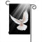 Moslion Dove Garden Flag Peace Bird White Dove with Swings Flying in the Sky Sunlight Flags Double-Sided Banner Welcome Yard Flag Outdoor Home Dec...