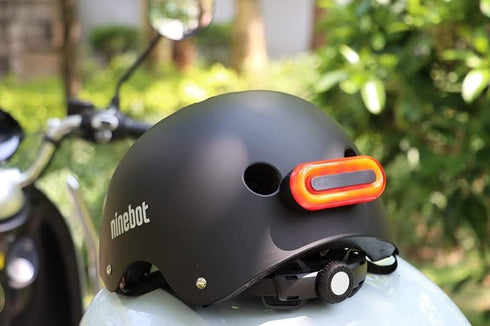 LED Helmet Light, Motorcycle Helmet Light, Bike Bicycle Rear Red Safety Light, Brake Helmet Lights for Night Riding, Tail Rechargeable Helmet Ligh...