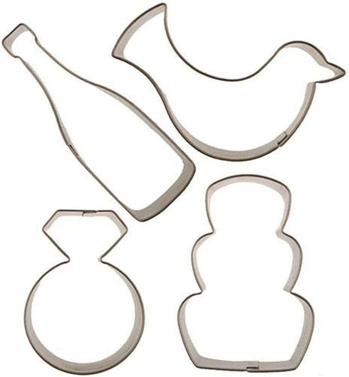 CUTIE CUPCAKE WEDDING SET/4...