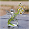 Brccee AC Angel Hanging Glass Angel Flower Vase Plant Flower Vase Hydroponic Office (S)...