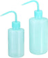 PATIKIL 250ml 500ml Wash Bottle, 2pcs Plastic Squeeze Bottle Narrow Mouth Bottle Watering Tools for Lab Cleaning Washing Irrigation Liquid Storage...
