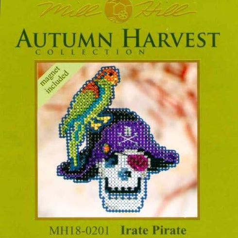 Mill Hill Irate Pirate - Fridge Magnet - Cross Stitch Kit...