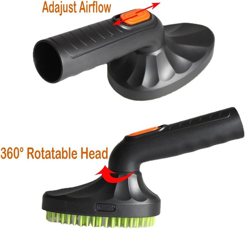 Vacuum Cleaner Pet Grooming Tool Dog & Cat Hair Brush Clean Vacuum Dog Brush Vacuum Nozzle Attachment 1.25''(32mm)...