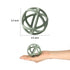 Baby Teether Ball Toy, BPA Free Silicone Soft Ball Easy to Hold Teether for Babies Ages 6 Months+ (Ether)...