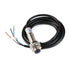 M12 Laser Collimator Photoelectric Switch M12JG-30N1 Laser Sensor Switch Semi Waterproof DC 20 Meters Distance Normally Open B-NPN-O Red Light...