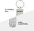 Portable Pill Case Pill Container Waterproof Pill Holder with Keychain Bling Pill Box Medicine Dispenser Bottle Storage for Outdoor Camping Travel...