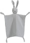 ZIGJOY Bunny Lovey Muslin Cotton Baby Security Blanket Soft Breathable Lovies for Babies Gifts for Newborn Infant Toddler Boys and Girls, Grey...