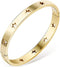 Jude Jewelers Stainless Steel Stars Open Clasp Classical Plain Bangle Bracelet...