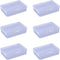 6 Pcs Mini Plastic Storage Containers Clear Rectangle Boxes Small Empty Cases Transparent Beads Organizer Container with Lid for Collecting Small ...