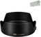 Lens Hood for Canon RF 16mm F2.8 STM Lens on EOS R6 R5 RP R Camera, Reversible Lens Shade Replace Canon EW-65C Lens Hood, Compatible with 43mm Fil...