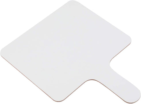 Dry Erase Answer Paddle - White Board, Double Sided (1 Pack, 7.83 Inches X 6.46 Inches)...